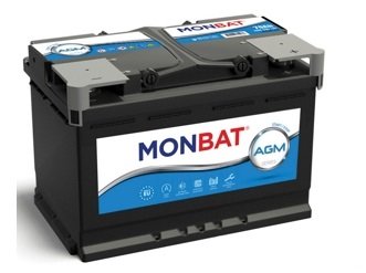 Autobaterie Monbat Start&Stop AGM 70Ah 12V